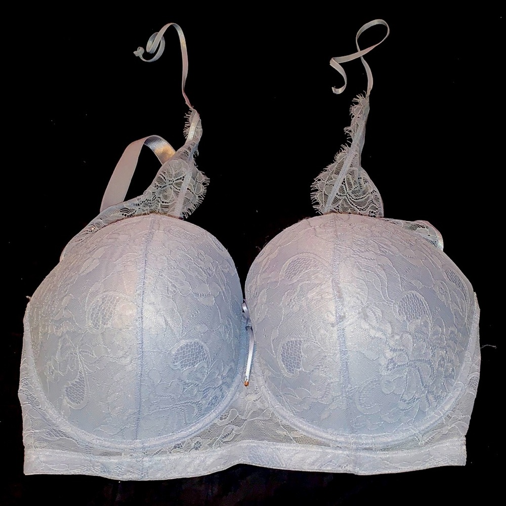 smart & sexy sky blue 38DDD bra